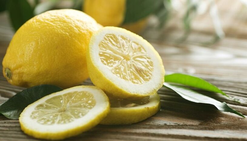 lemon for making slimming tea