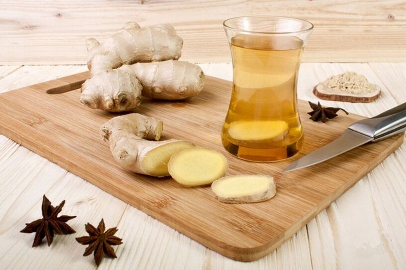 slimming ginger tea