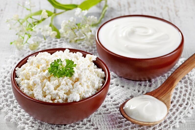 Cottage cheese is the basis of the diet of one of the six days of Anna Johansson's diet